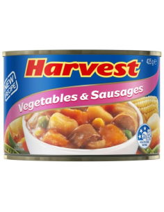 Harvest Vegetable And Sausages 425g x 1